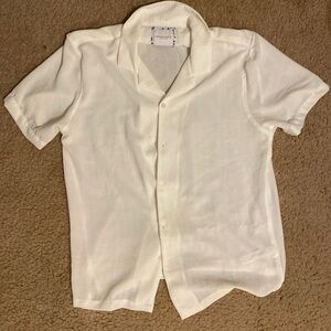 White button shirt